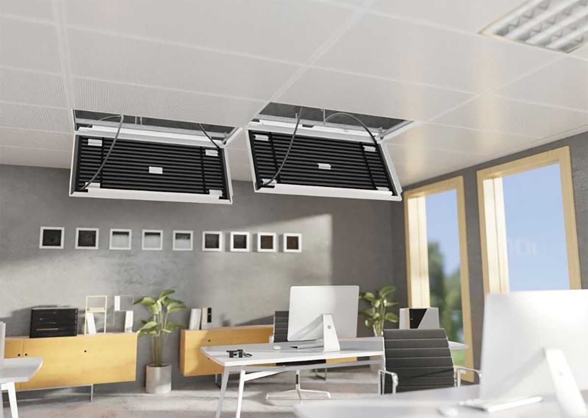 Flächenkühlung Decke